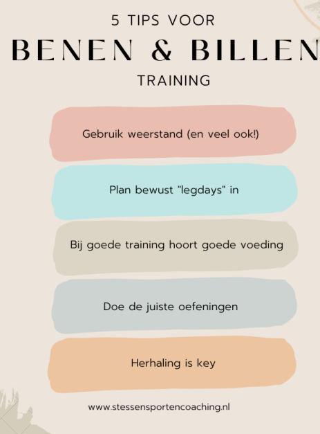 Benen & billen training